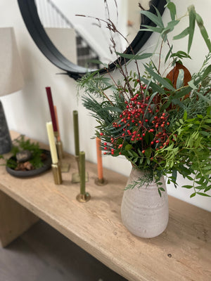 
                  
                    Festive Greens Arrangement
                  
                